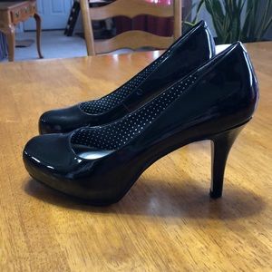 Black Patent Leather Heels